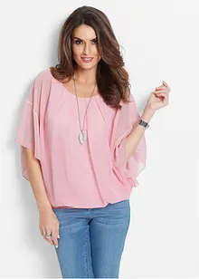 Chiffon tuniek met top, bonprix