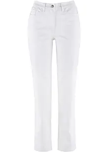 Mid waist stretch jeans, straight, bonprix