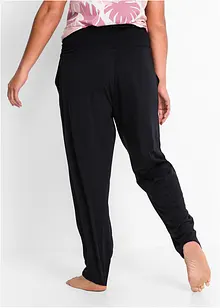 Loungewear harembroek met viscose, bonprix