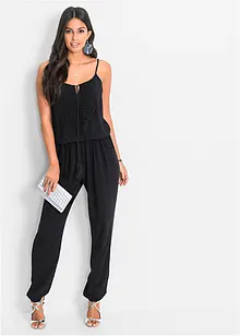 Jumpsuit met kant, bonprix