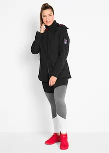 Stretch softshell jas, waterafstotend, bonprix