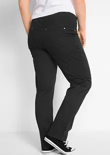 Twill broek van elastisch katoen, bonprix