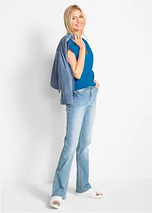 Shirt met ronde hals (set van 5), korte mouw, bonprix