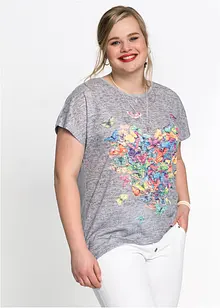 Shirt met vlinderprint, bonprix