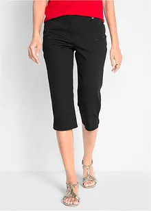 Cropped slim fit jeans, mid waist, bonprix