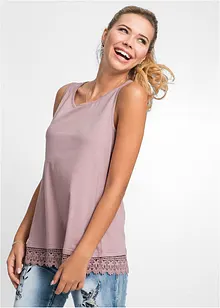 Top met kant (set van 2), bonprix