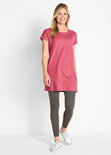 Boxy longshirt, korte mouw, bonprix