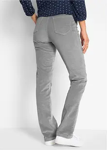 Stretch corduroy broek, straight, bonprix