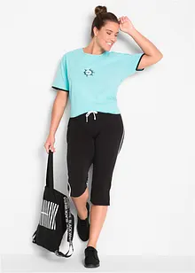 Sport capri, skinny (set van 2), bonprix