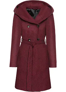 Korte coat met wol, bonprix