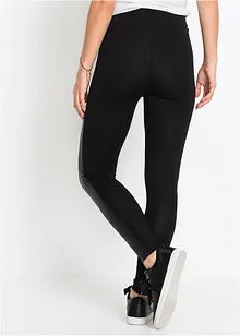 Imitatieleren legging met viscose, bonprix