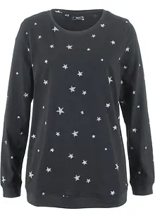 Katoenen longsleeve met print, bonprix