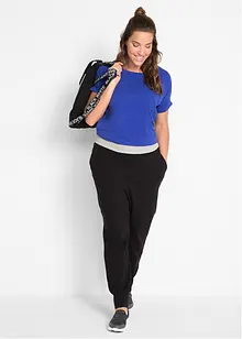 Joggpants in een katoenmix, bonprix