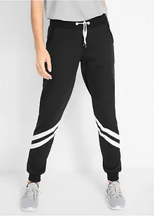 Sweatpants met tapes, bonprix