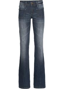 Marlene Dietrich Jeans High Waist Met Gerecycled Polyester Blue Bleached Dames Rainbow Bonprix Nl