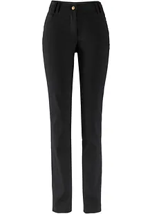 Bengaline stretch broek met comfortband, straight, bonprix