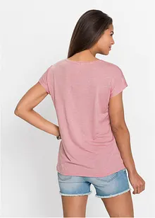 T-shirt met glitterprint, bonprix