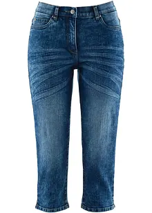 Mid waist stretch jeans, straight, bonprix
