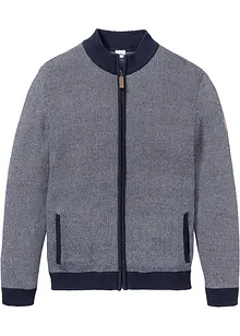 Grof gebreide vest met opstaande kraag, bonprix