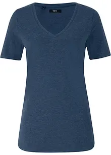 T-shirt met diepe V-hals, bonprix