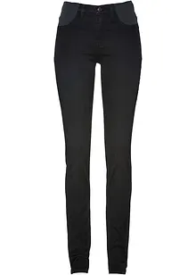 Slim jeans mid waist met comfortband, bonprix