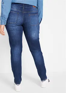 Mom jeans met mid waist, bonprix