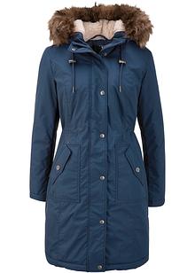 Lange outdoor jas met een afneembare capuchon en Lange outdoor jas met een afneembare capuchon en