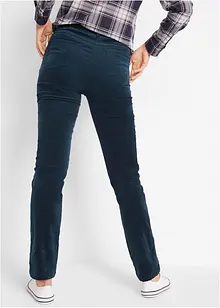 Stretch corduroy broek, straight, bonprix