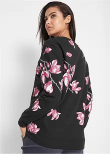 Sweater van katoen, wijd model, bonprix