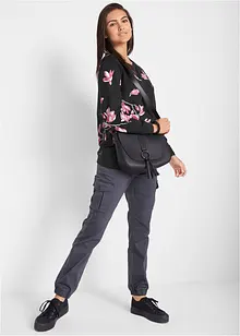 Sweater van katoen, wijd model, bonprix