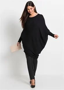 Oversized trui met asymmetrische onderrand, bonprix