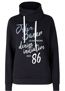 Sweater met glitterprint, bonprix