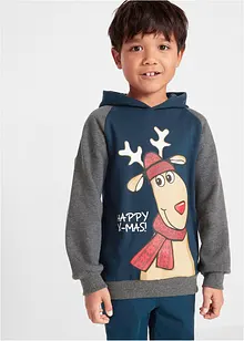 Jongens hoodie met XMAS print, bonprix