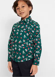 Overhemd met kerstprint, slim fit, bpc bonprix collection