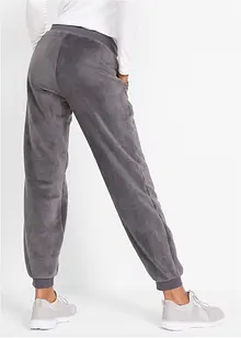 Fleece joggingbroek met comfortabele band, bonprix
