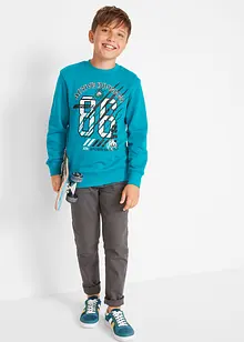 Jongens sweater (set van 2) van biologisch katoen, bonprix