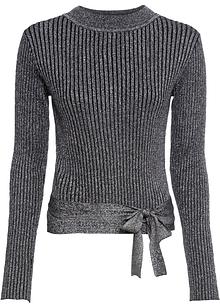 Off shoulder tui met een effectvol patroon en lange mouwen Off shoulder tui met een effectvol patroon en lange mouwen