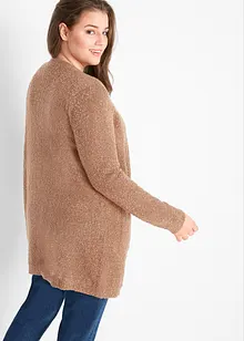 Lang vest van bouclé, bonprix