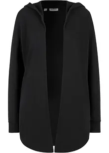 Lang sweatvest in een katoenmix, bonprix