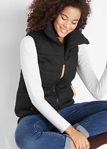 Outdoor bodywarmer met opstaande kraag, bonprix