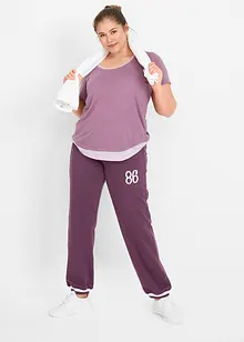 Sweatpants met ritszakken, bonprix