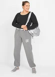 Sweatpants met ritszakken, bonprix