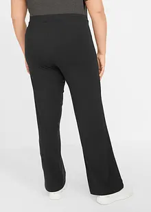 Jersey broek met biologischi katoen en stretch, bonprix