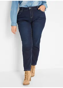 Stretch boyfriend jeans, mid waist, bonprix