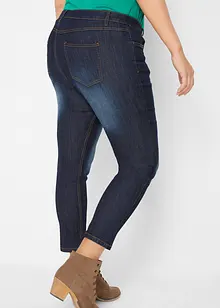 Slim fit jeans mid waist, cropped, bonprix