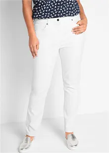 Twill broek met comfortband, straight, bonprix