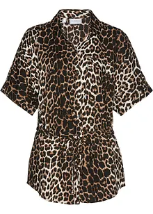 Viscose blouse met korte mouwen, bonprix