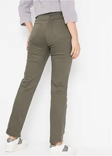 Mid waist stretch jeans, straight, bonprix