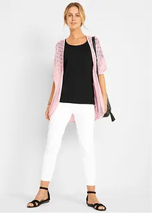 Lang ajour vest, bonprix