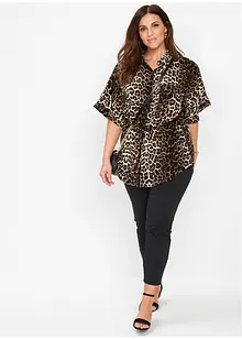 Viscose blouse met korte mouwen, bonprix